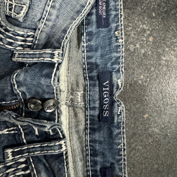 Vigoss Women's Slim Boot in Faded Blue - Picture 3 of 3